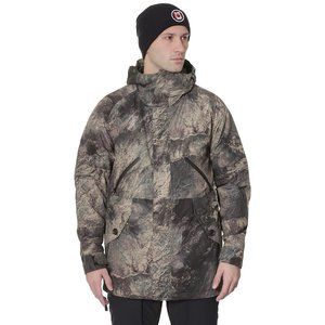 NEW Burton Breach Jacket!  Cool Satellite of Earth Design  2L Dryride  Bluesign